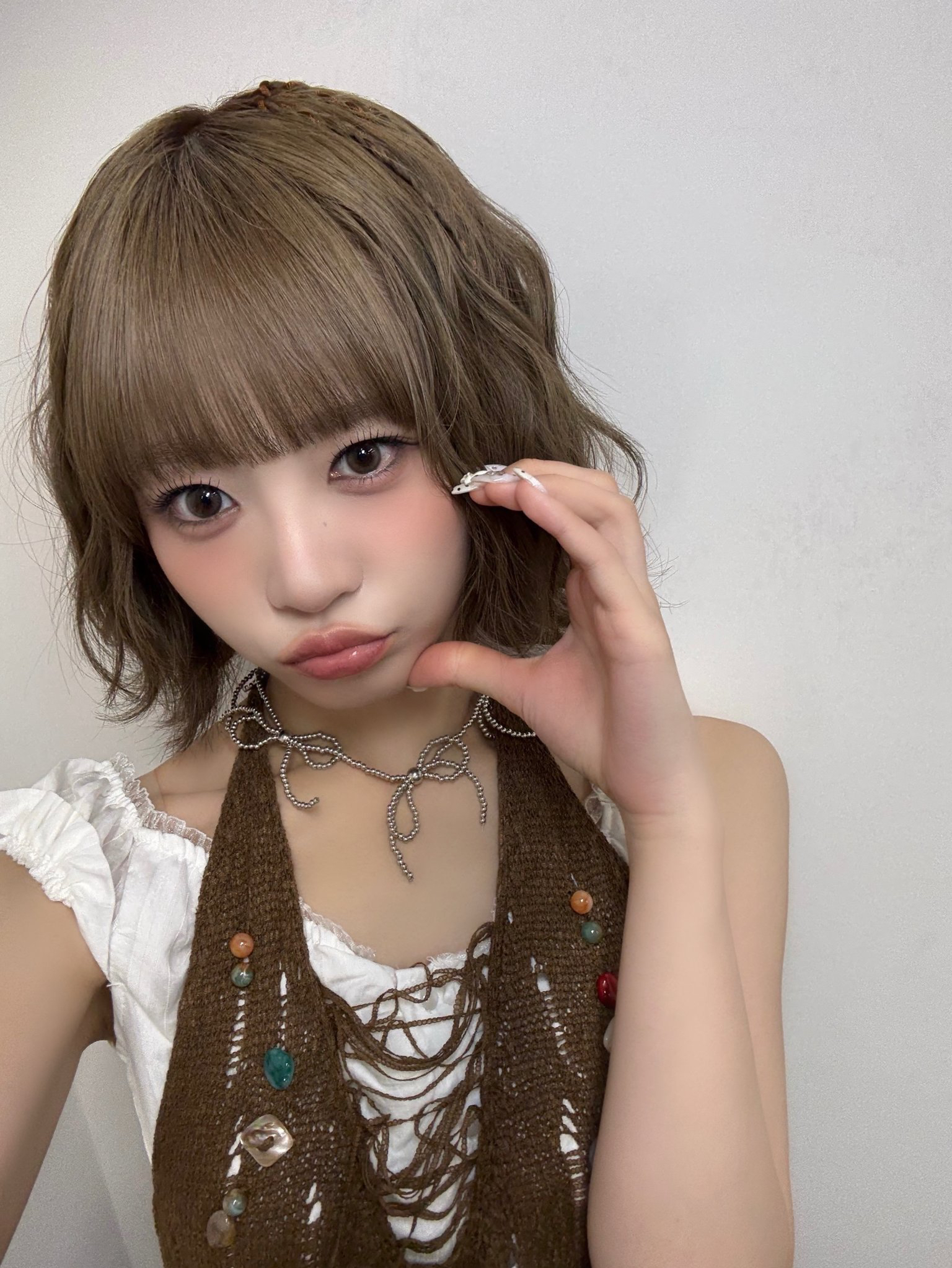 Behind-the-scenes cut of Iida Shizuku (ME:I)