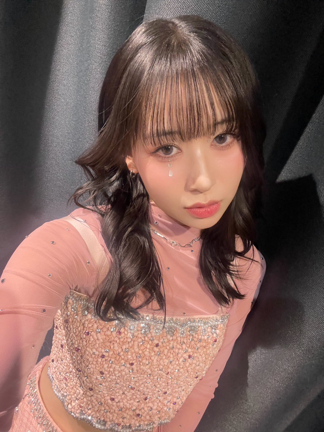 Recent activity shot of Kasahara Momona (ME:I)