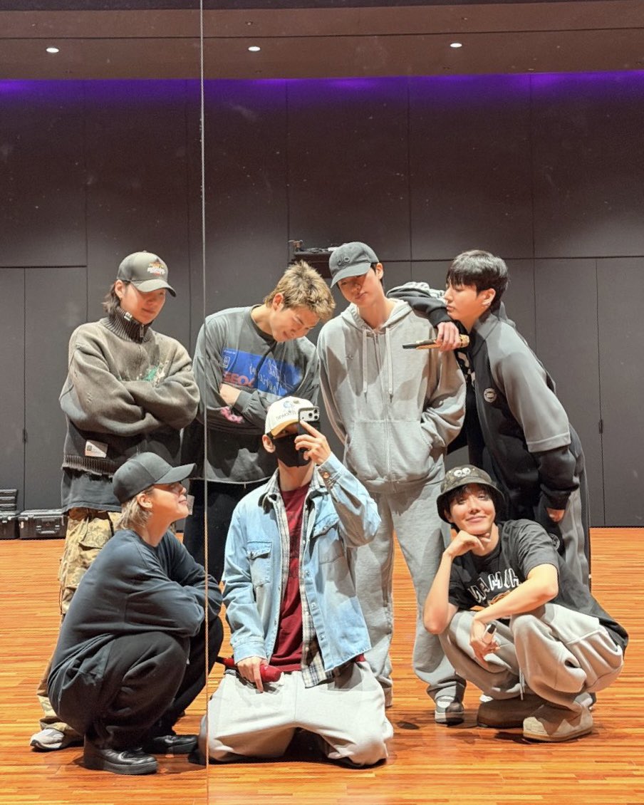 BTSの舞台裏ショット