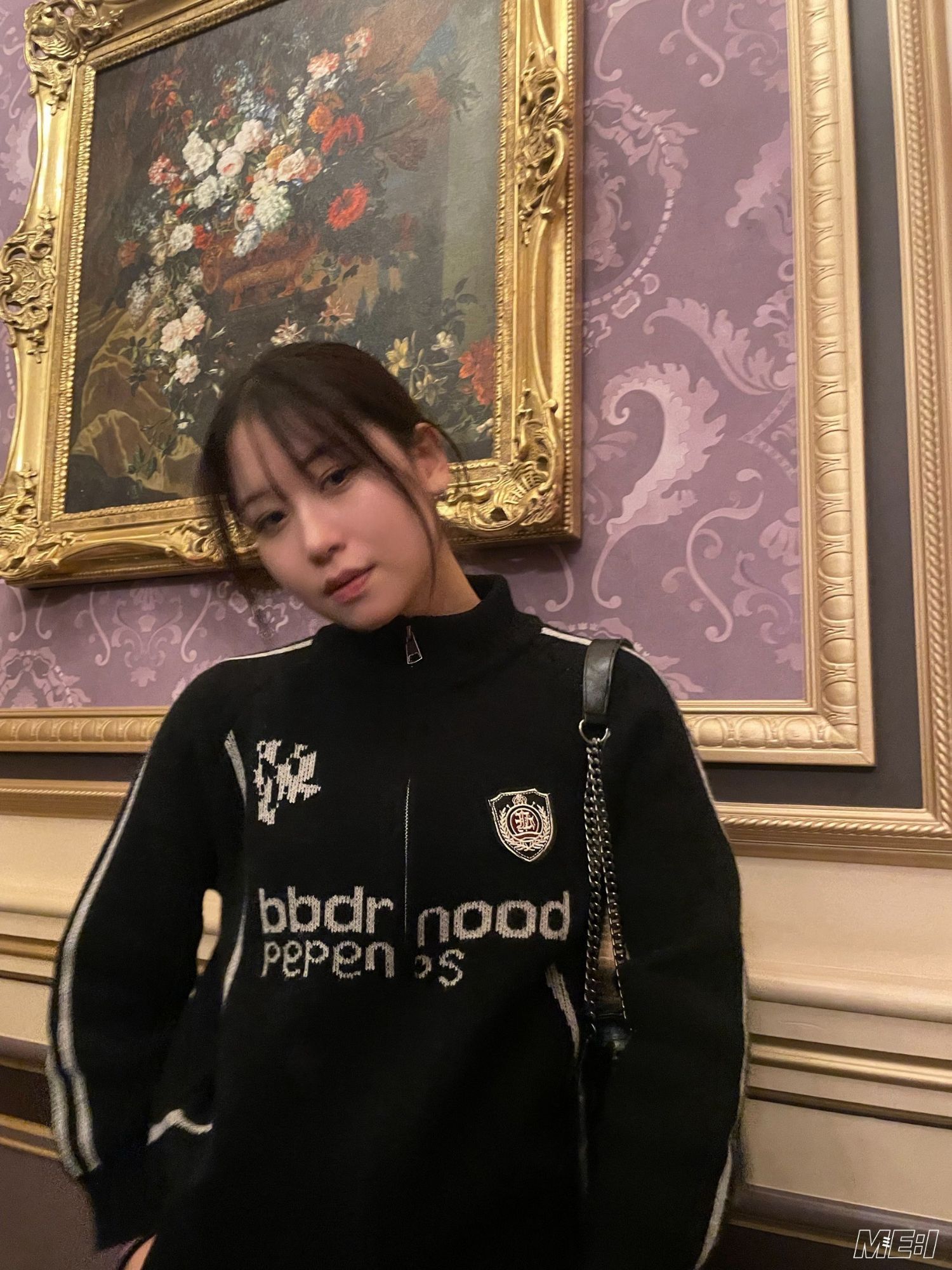 Behind-the-scenes cut of Kasahara Momona (ME:I)