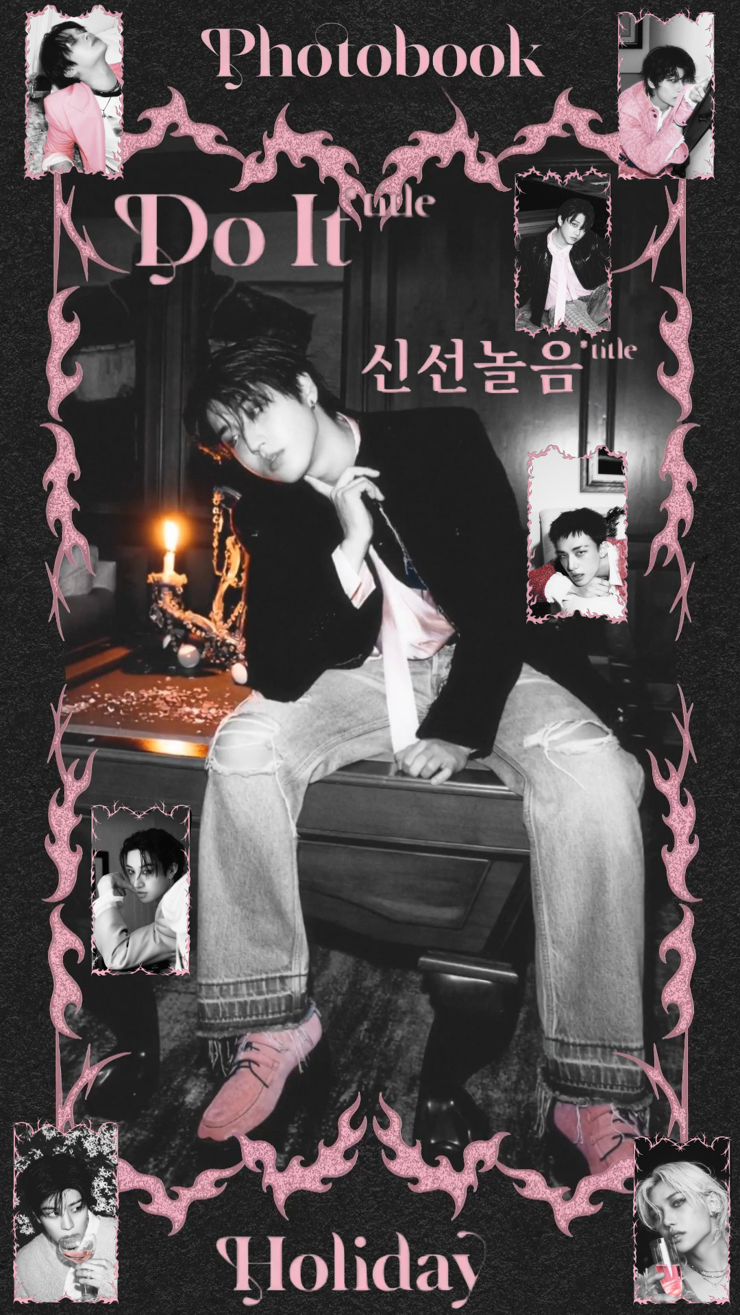 Fan-made special wallpaper for HAN (Stray Kids)