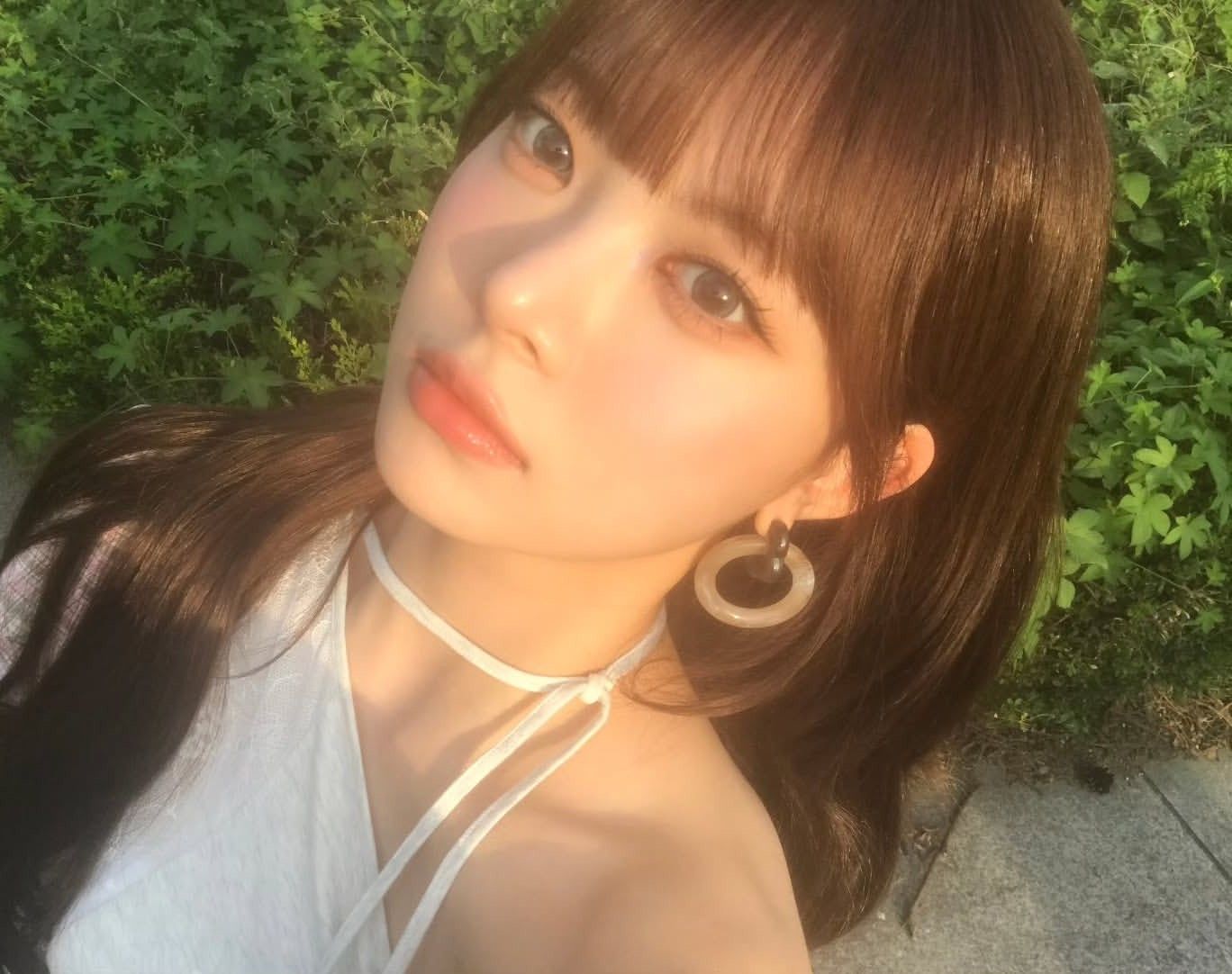 A moment captured by Hong Eunchae (LE SSERAFIM)'s fan
