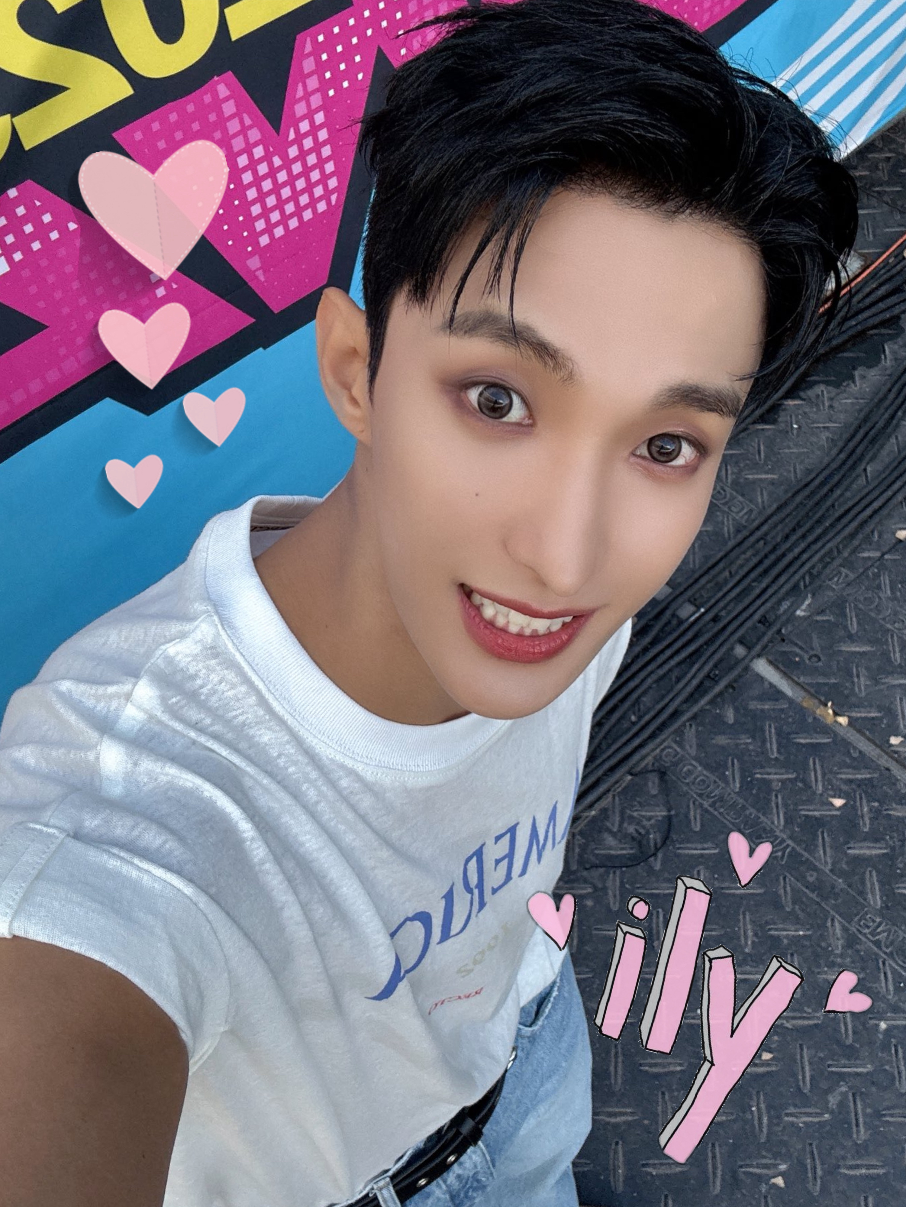 A moment captured by DK (SEVENTEEN)'s fan