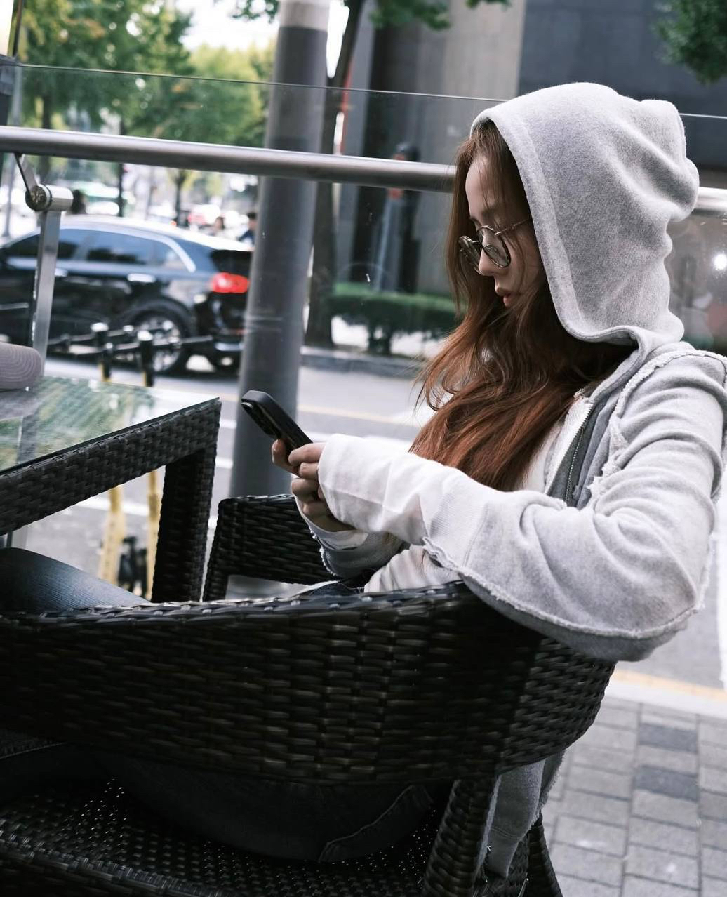 A moment captured by Jisoo (BLACKPINK)'s fan