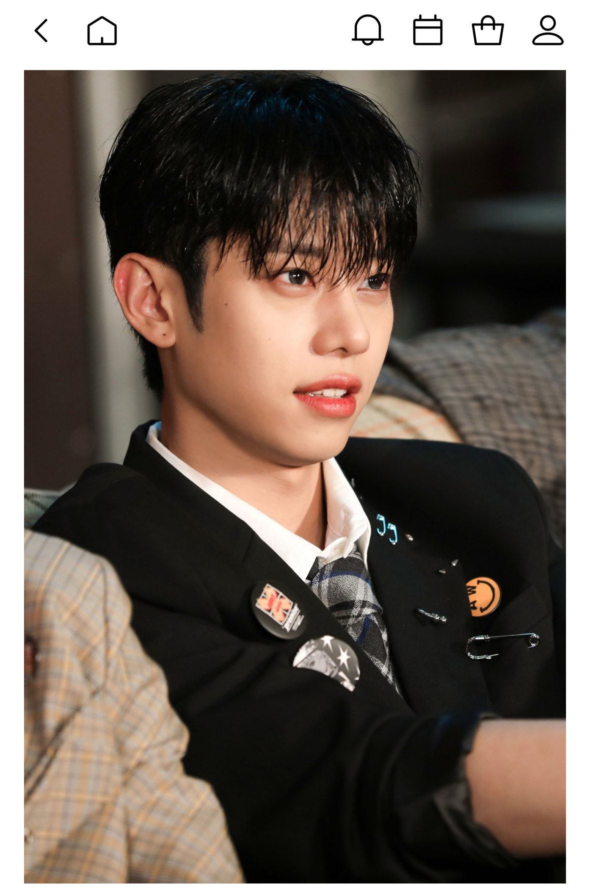 Recent activity shot of Kim Donghyun (AB6IX)