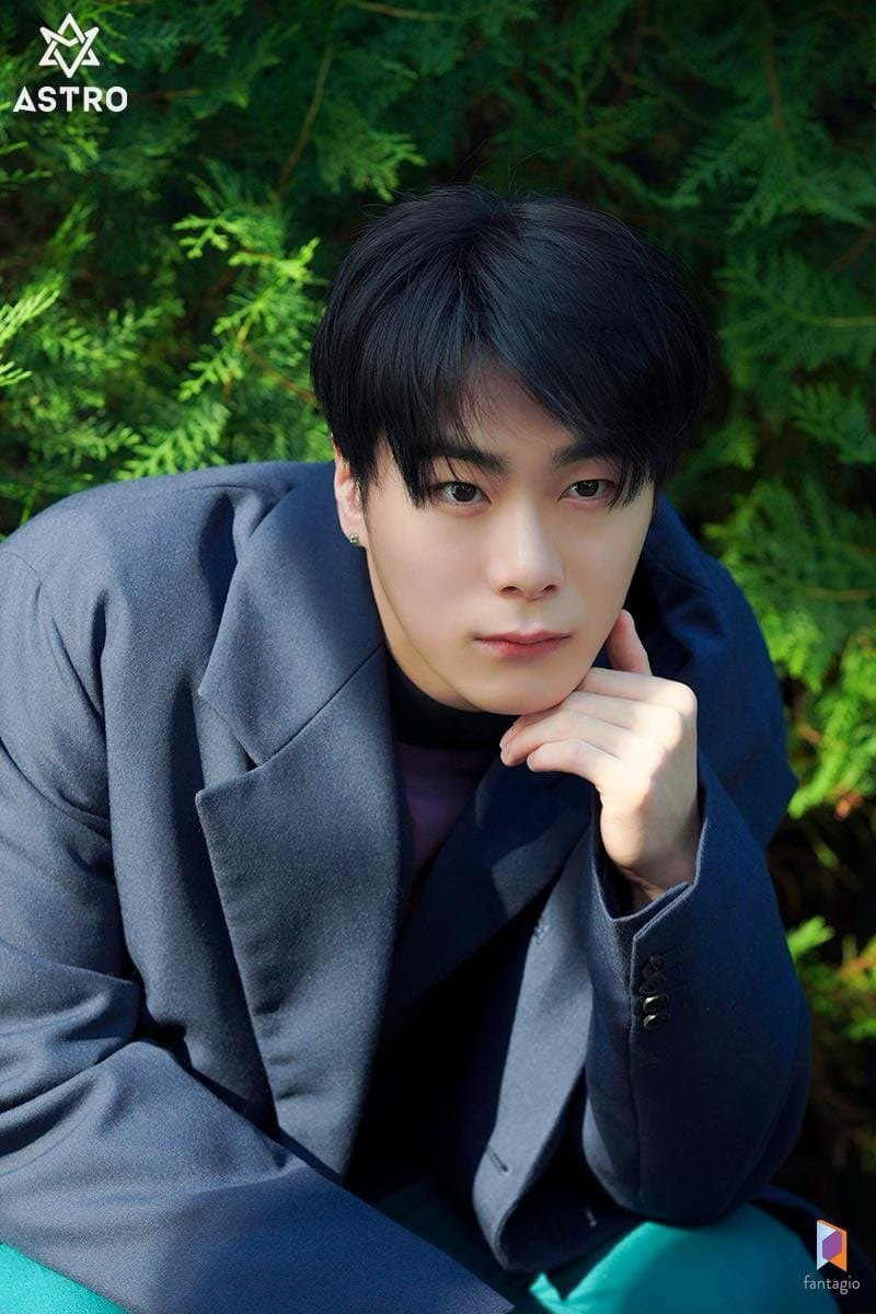 Recent activity shot of Moonbin (ASTRO)