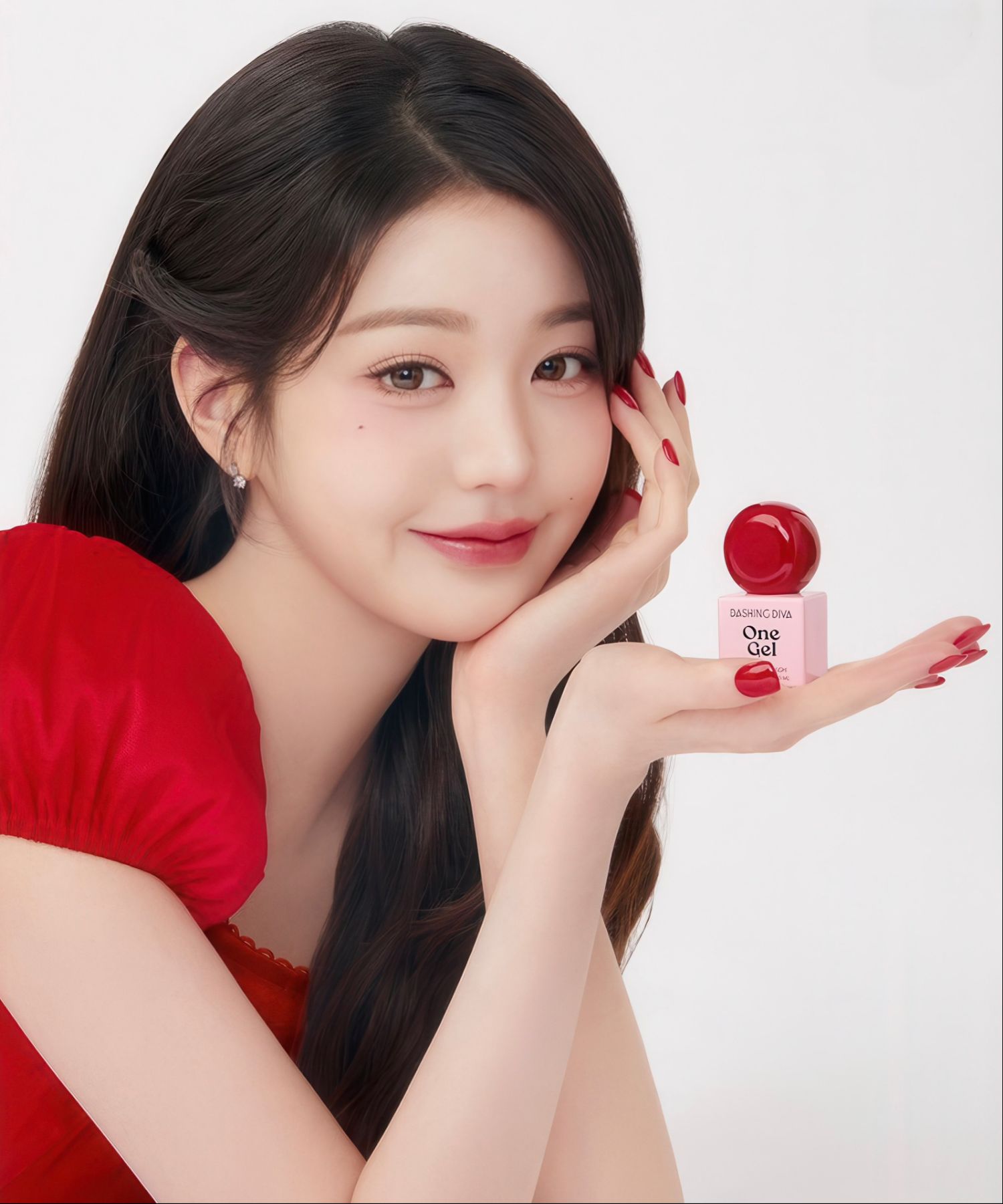 A moment captured by Jang Wonyoung (IVE)'s fan