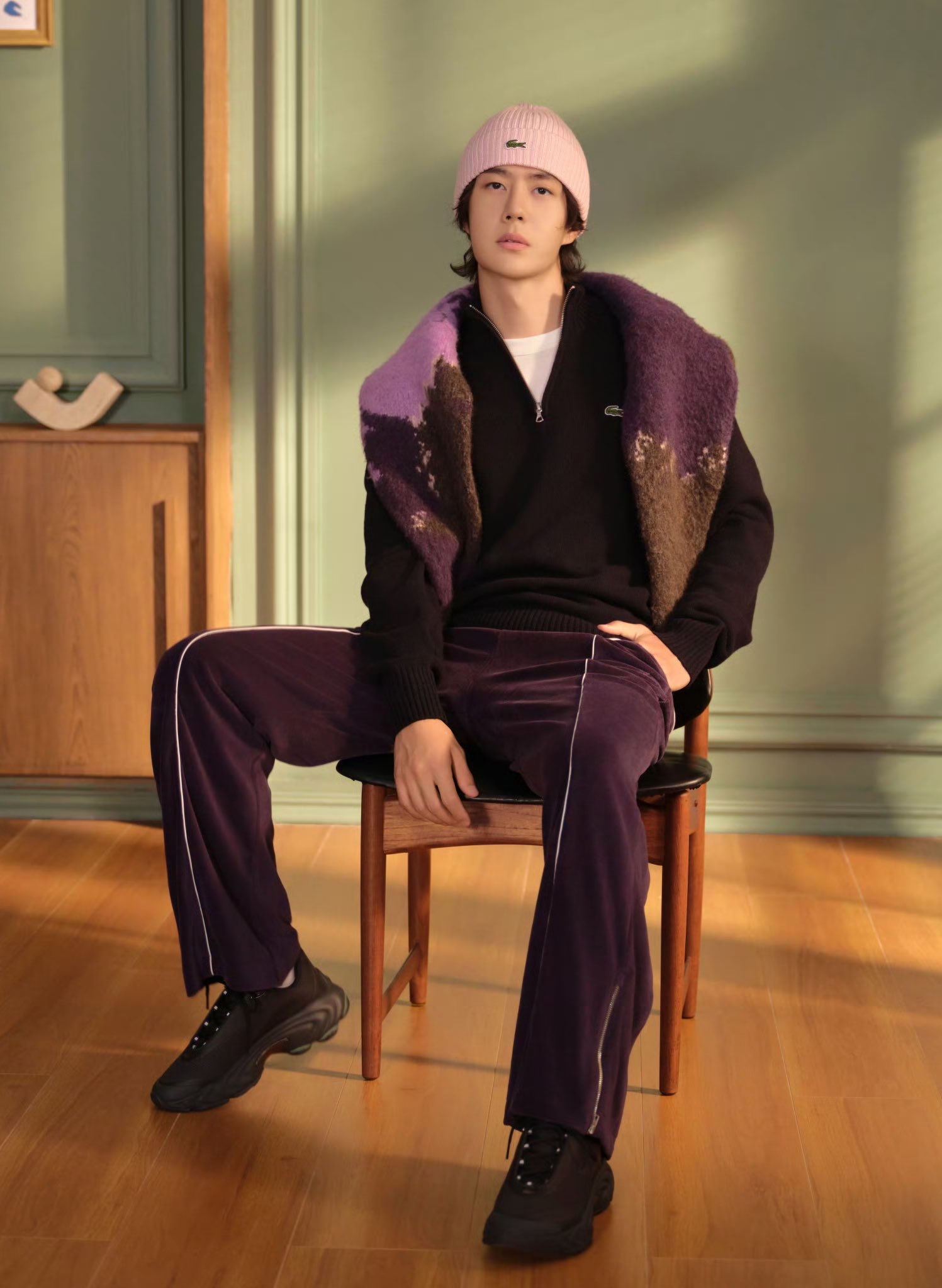 Recent activity shot of Wang Yibo