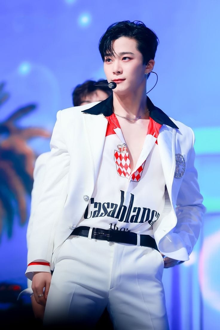 Recent activity shot of Moonbin (ASTRO)