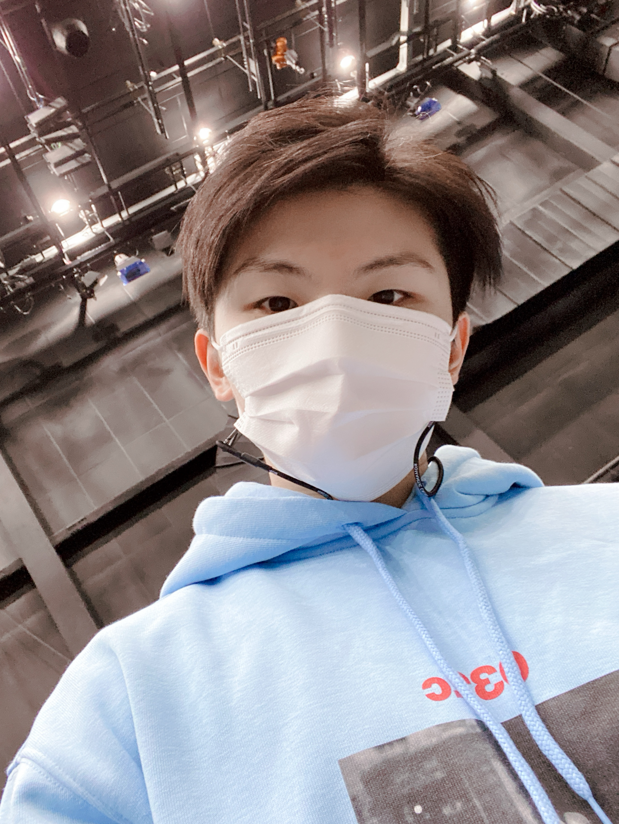 ウジ (SEVENTEEN)の舞台裏ショット