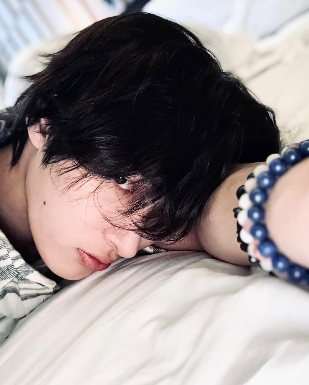 A moment captured by Mingi (ATEEZ)'s fan