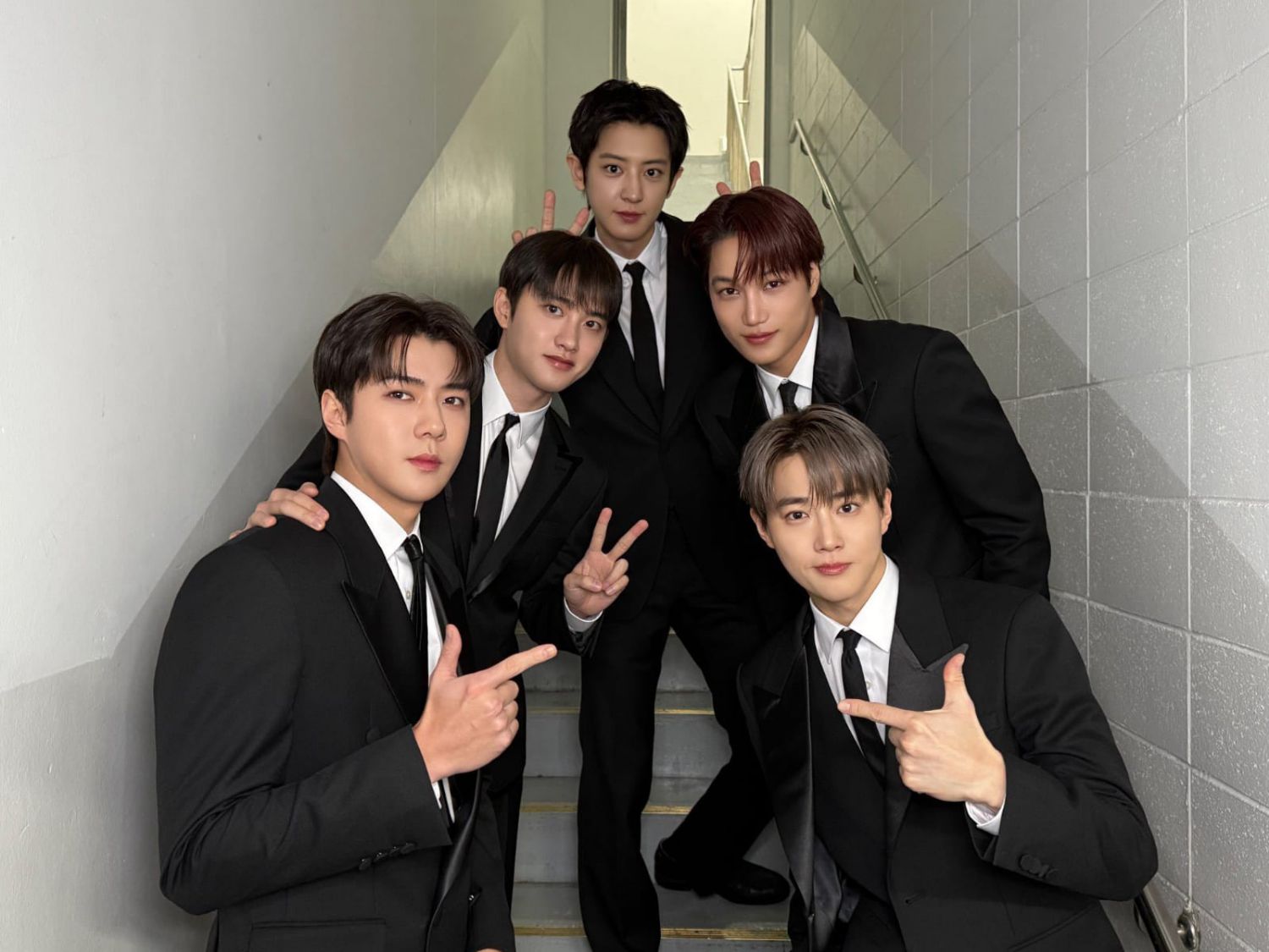 EXO의 비하인드 컷