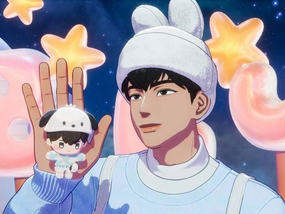 A moment captured by Hamin (PLAVE)'s fan