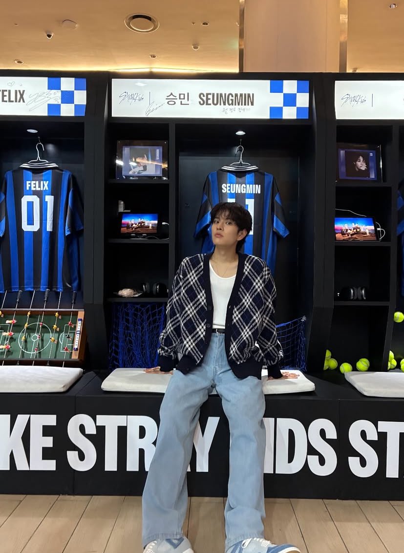 Behind-the-scenes cut of Seungmin (Stray Kids)