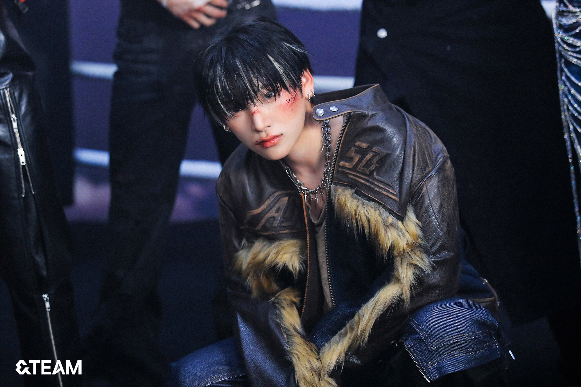 A moment captured by Yuma (&TEAM)'s fan