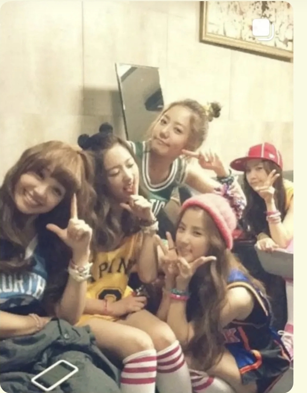 Recent activity shot of Apink