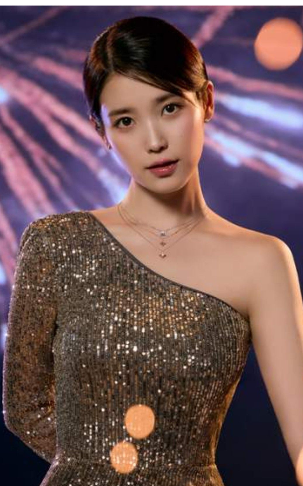 IU粉丝拍下的瞬间