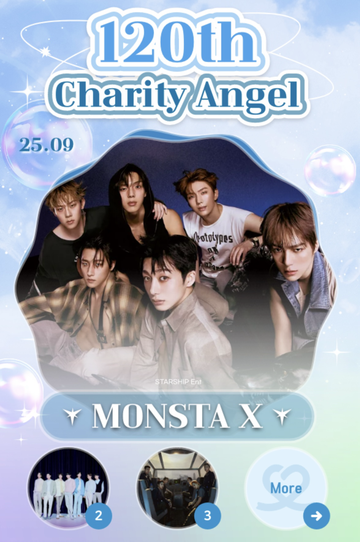 A moment captured by Shownu (MONSTA X)'s fan
