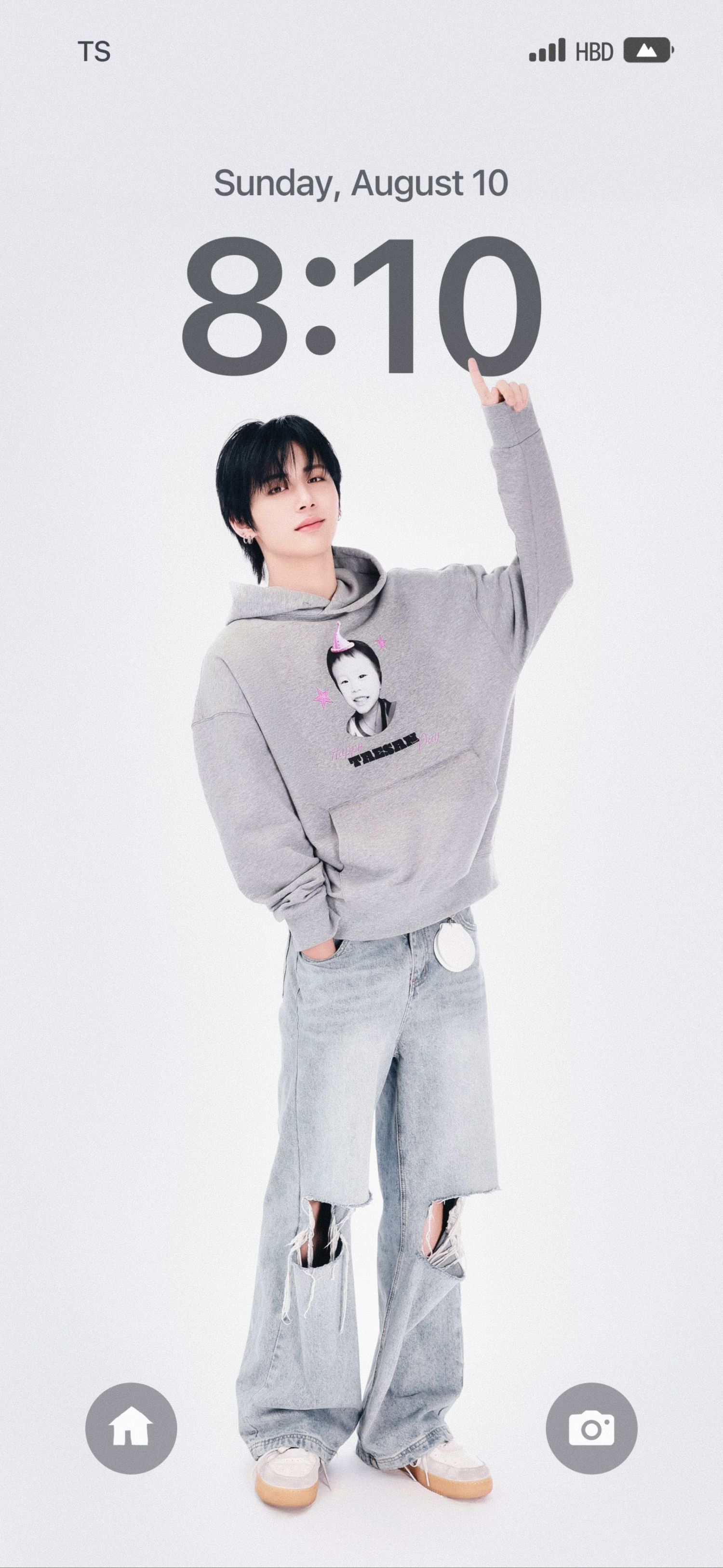 Recent activity shot of Taesan (BOYNEXTDOOR)