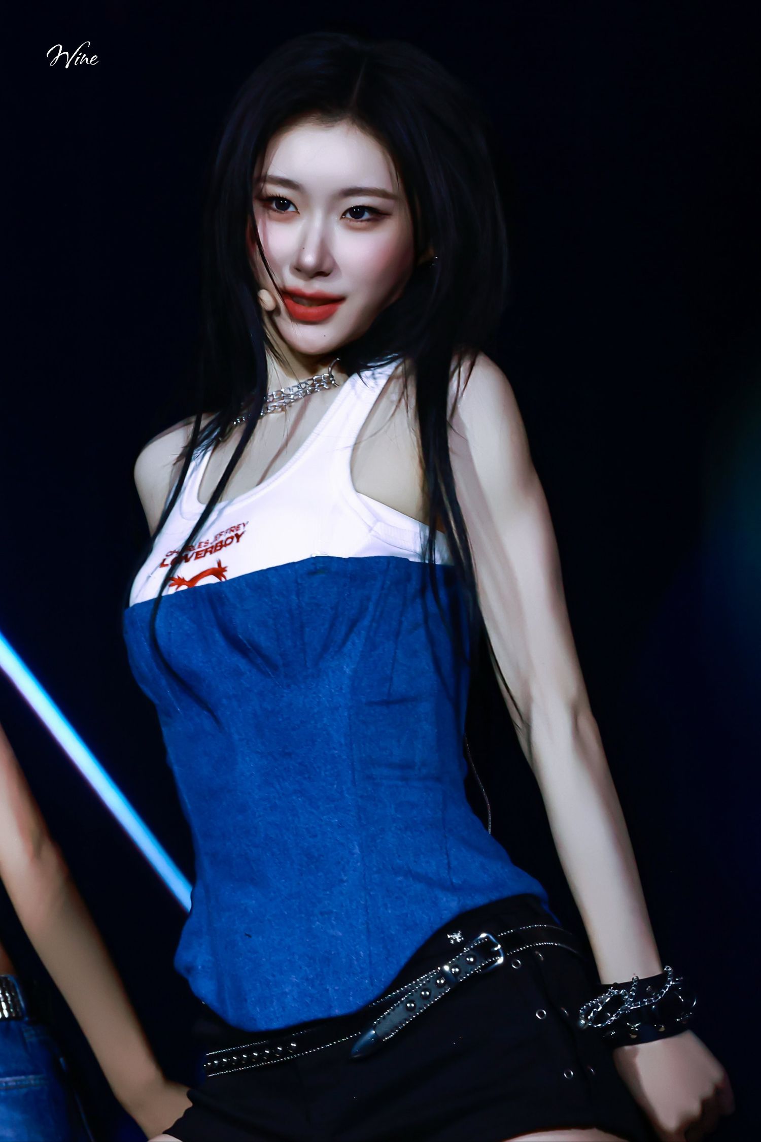 A moment captured by Chaeryeong (ITZY)'s fan