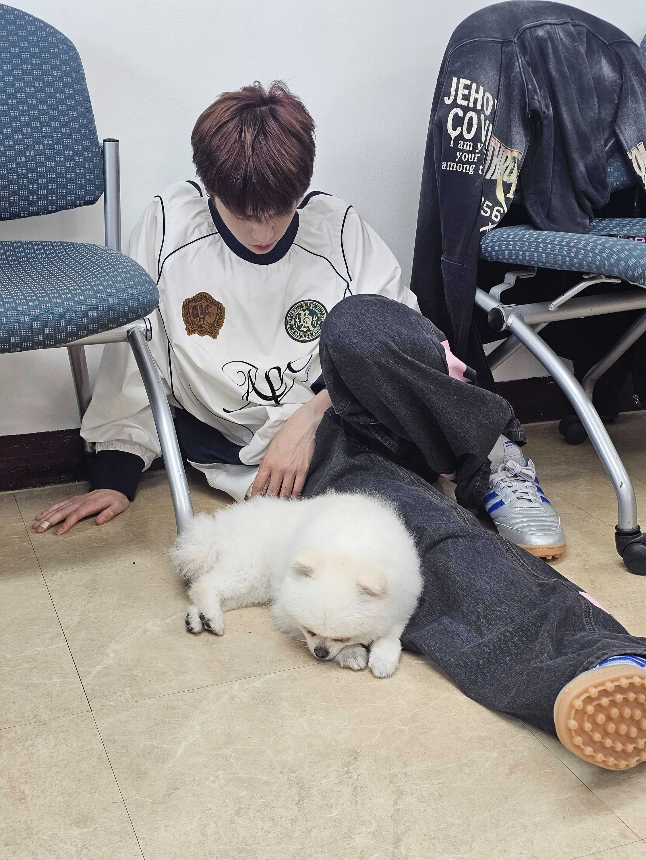 A moment captured by Riwoo (BOYNEXTDOOR)'s fan
