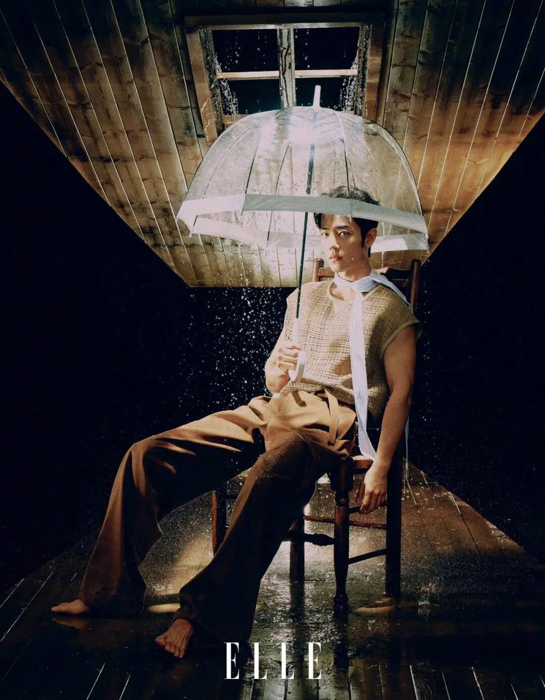 Behind-the-scenes cut of Xiao Zhan