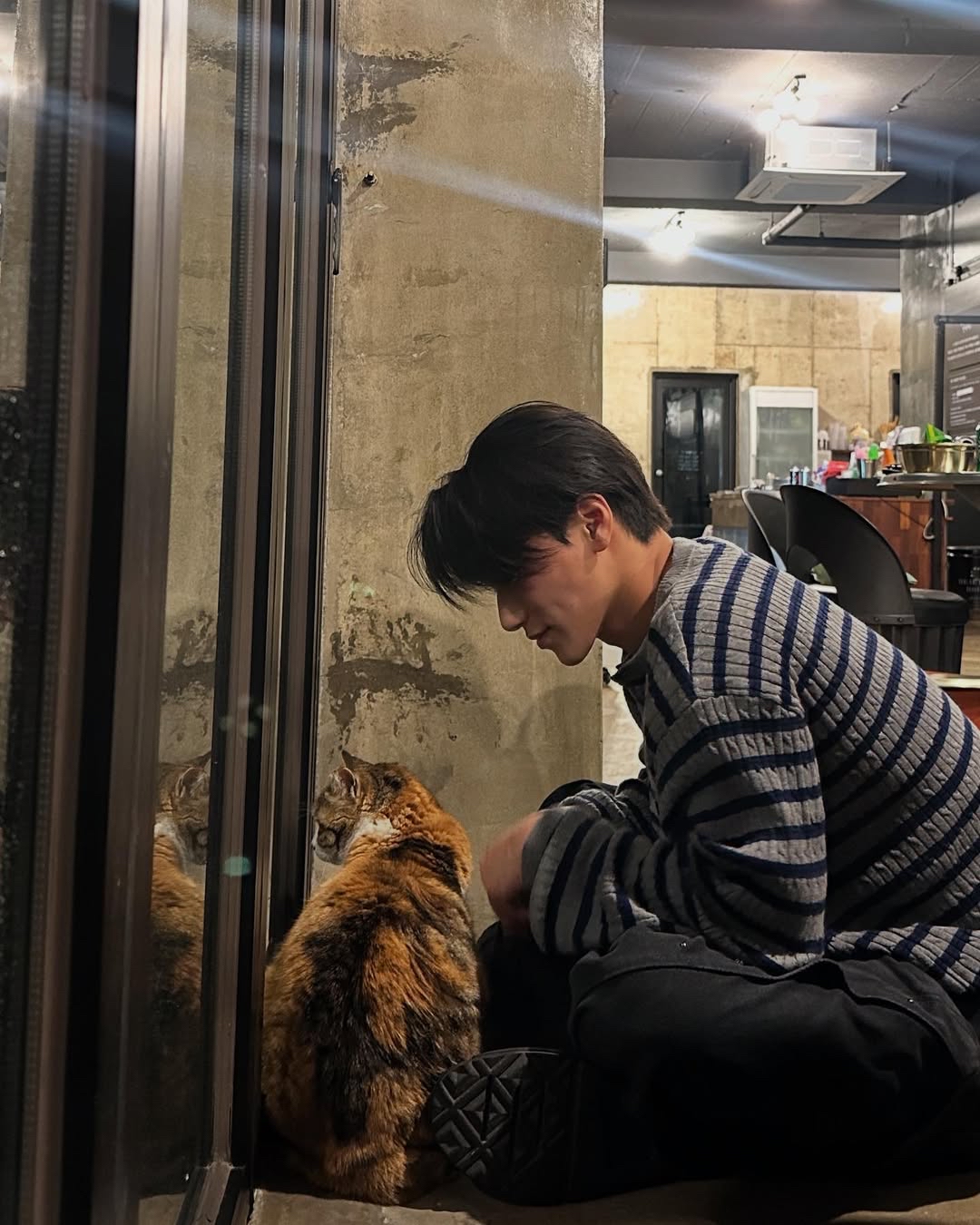 Behind-the-scenes cut of San (ATEEZ)