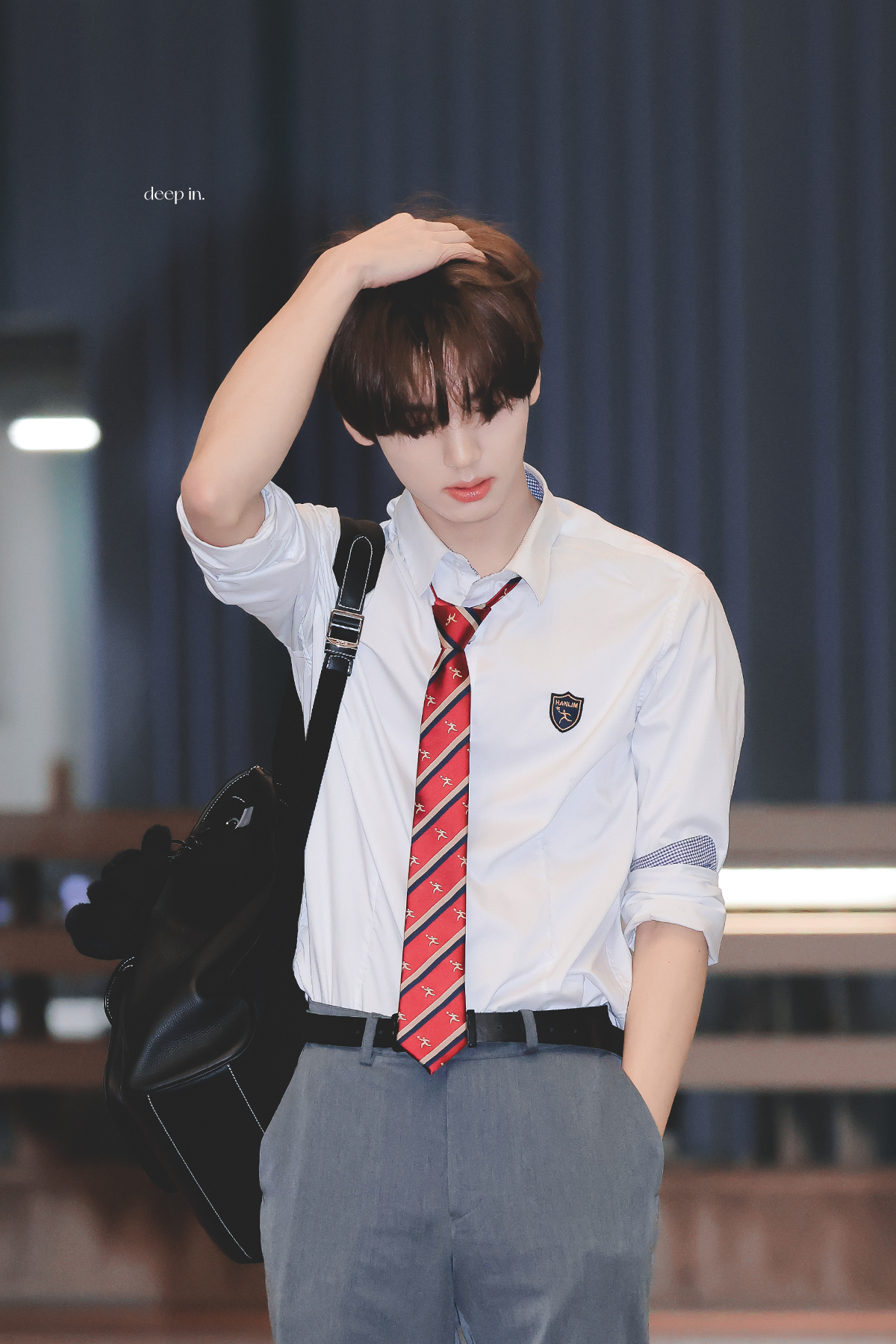 Recent activity shot of Han Yujin (ZEROBASEONE)