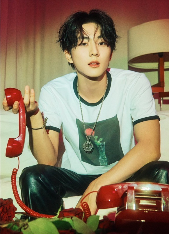 Recent activity shot of Jungwon (ENHYPEN)