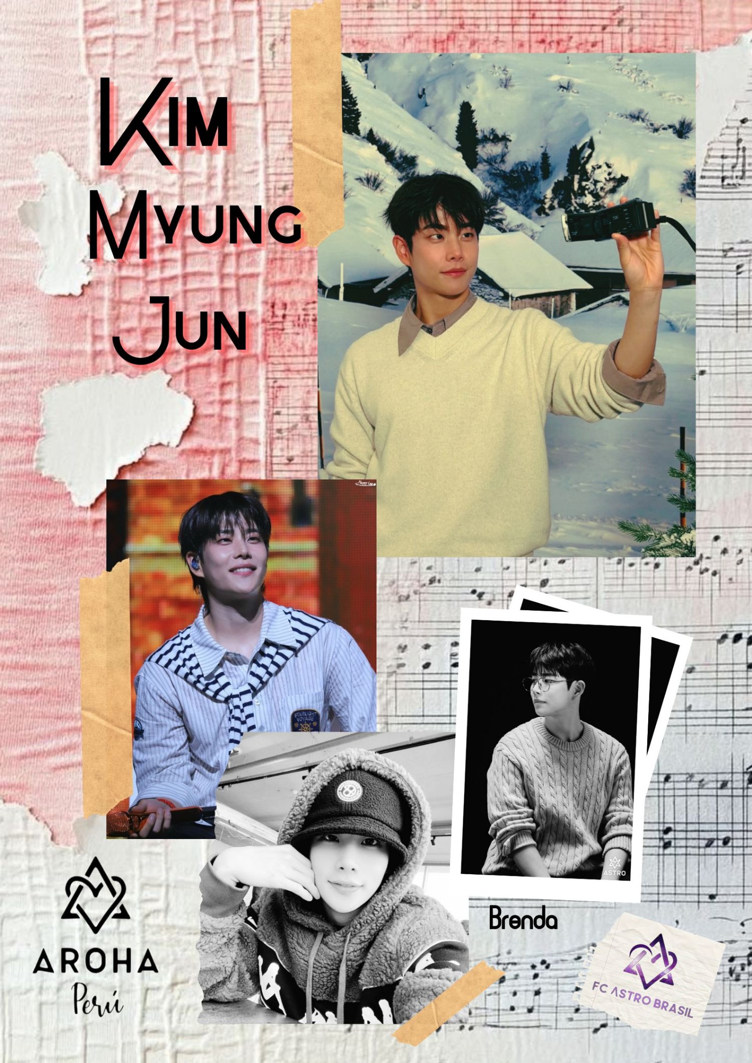 A moment captured by MJ (ASTRO)'s fan