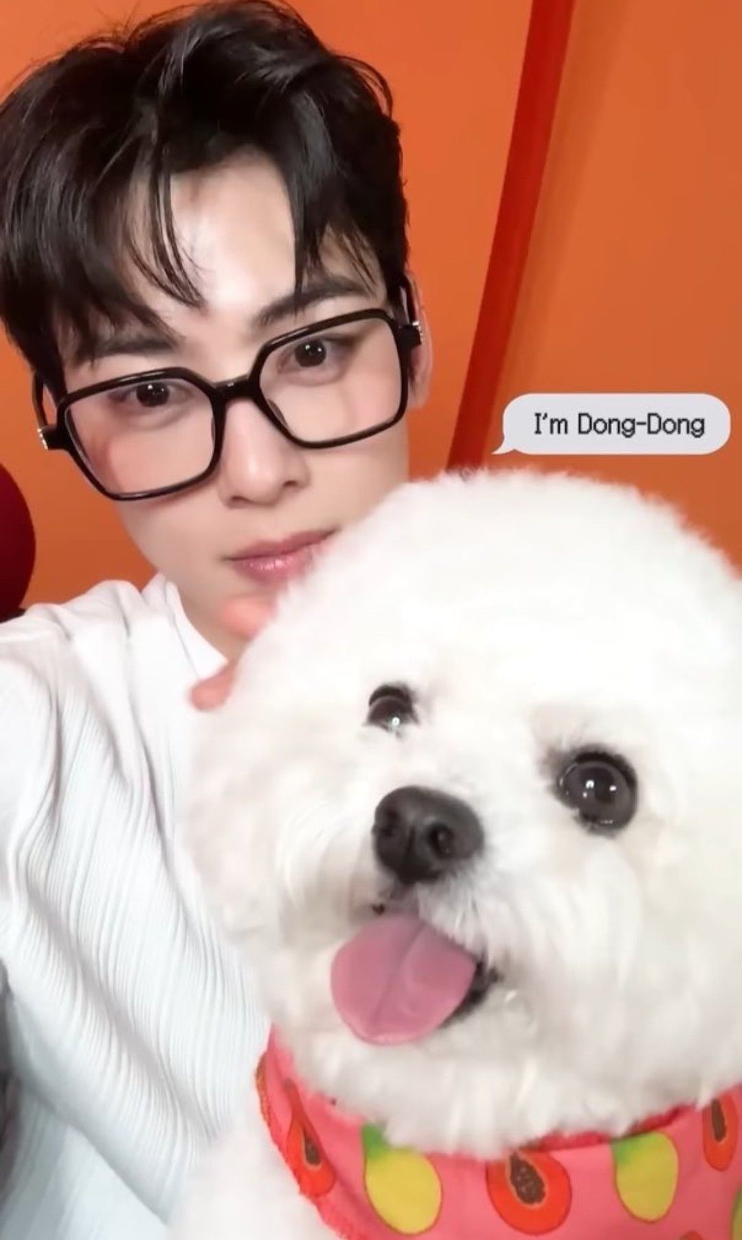 Recent activity shot of Eunwoo (ASTRO)