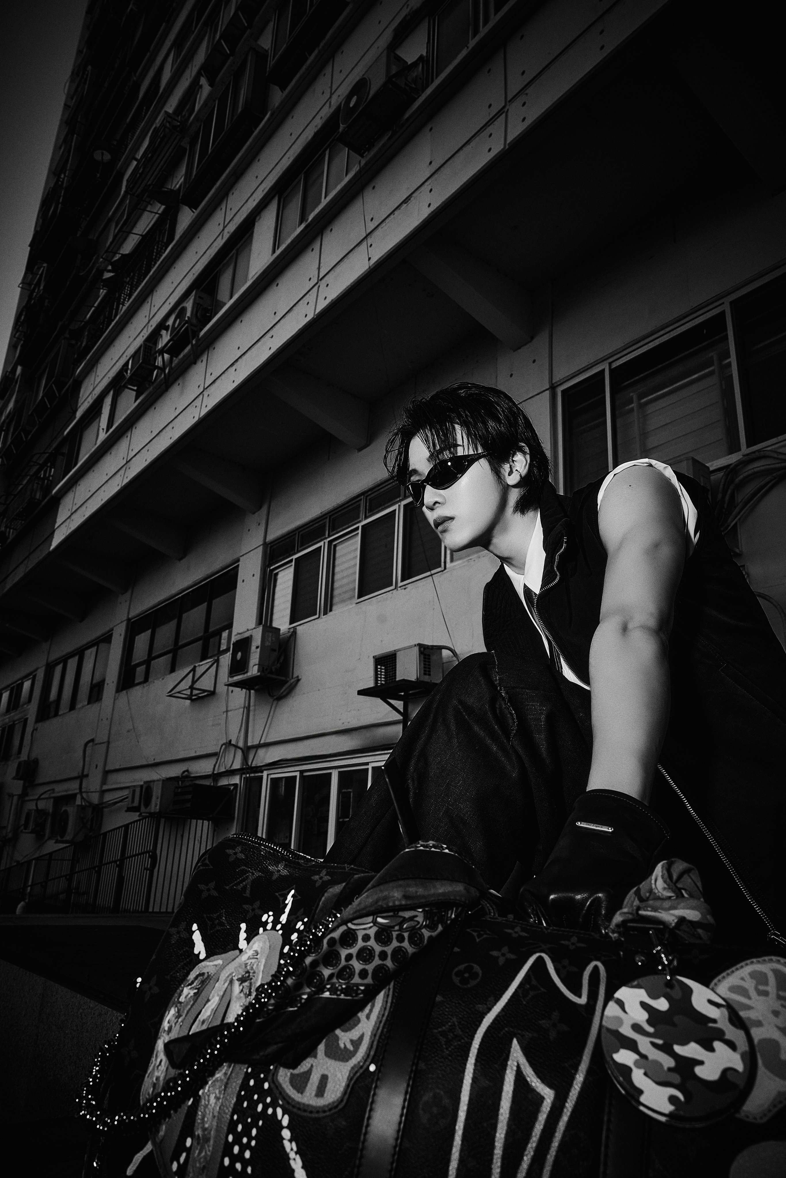 Recent activity shot of Sungchan (RIIZE)