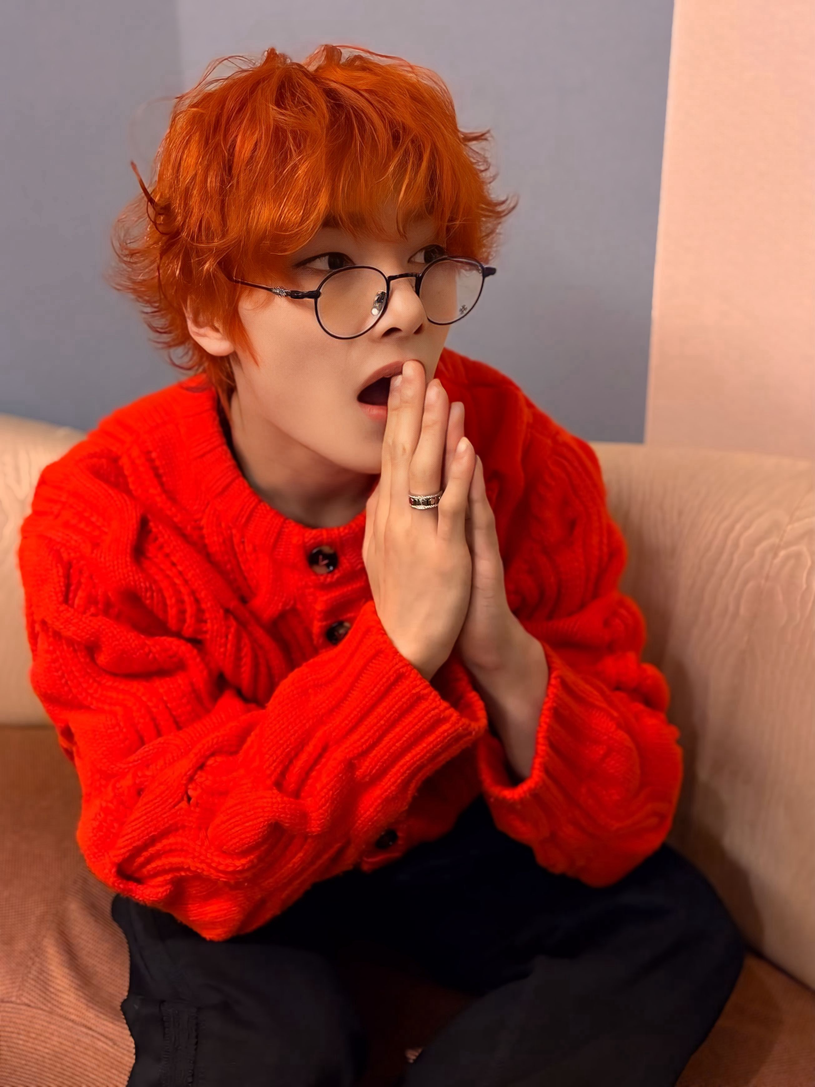 A moment captured by I.N (Stray Kids)'s fan