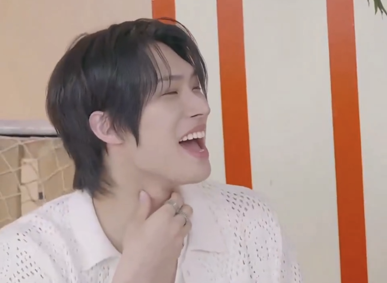 Recent activity shot of Mingi (ATEEZ)