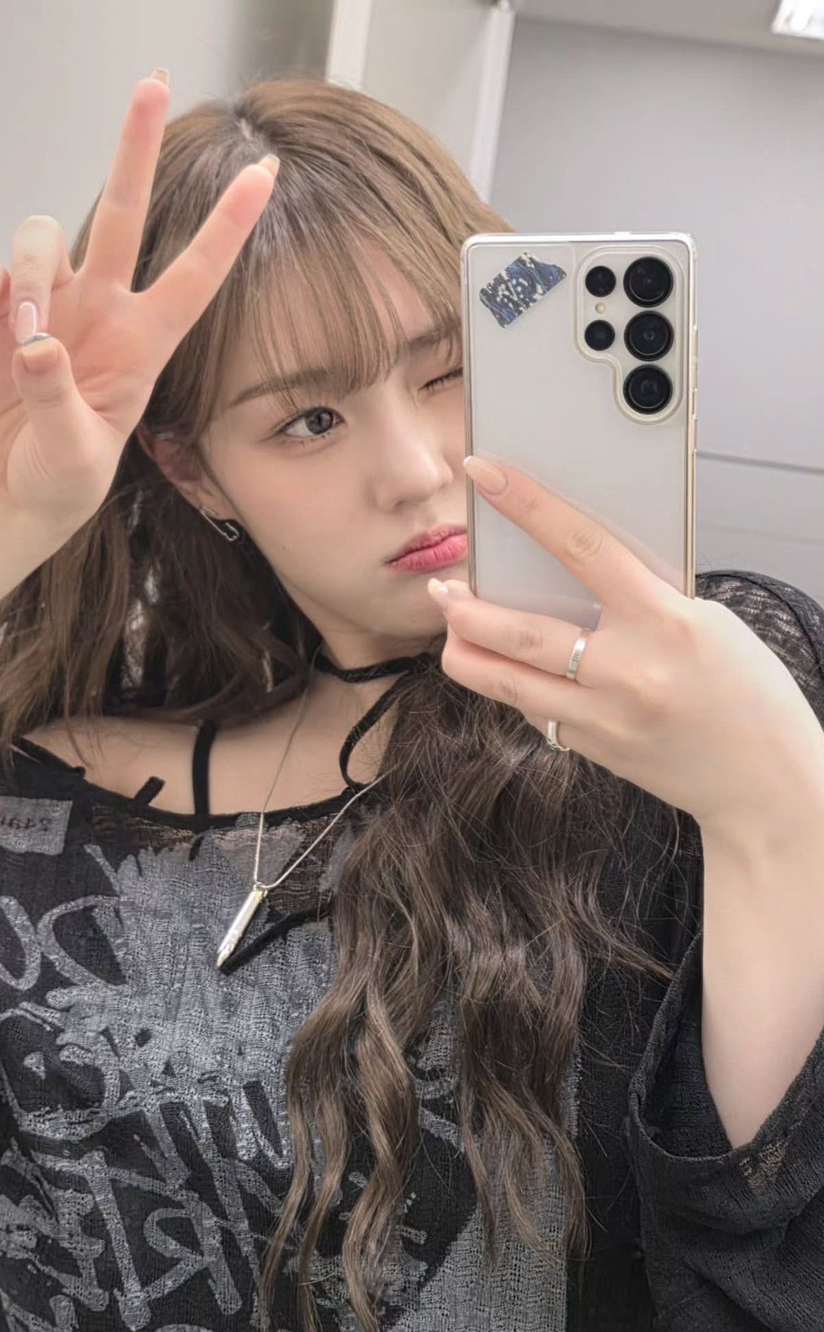 A moment captured by Kim Chaehyun (Kep1er)'s fan