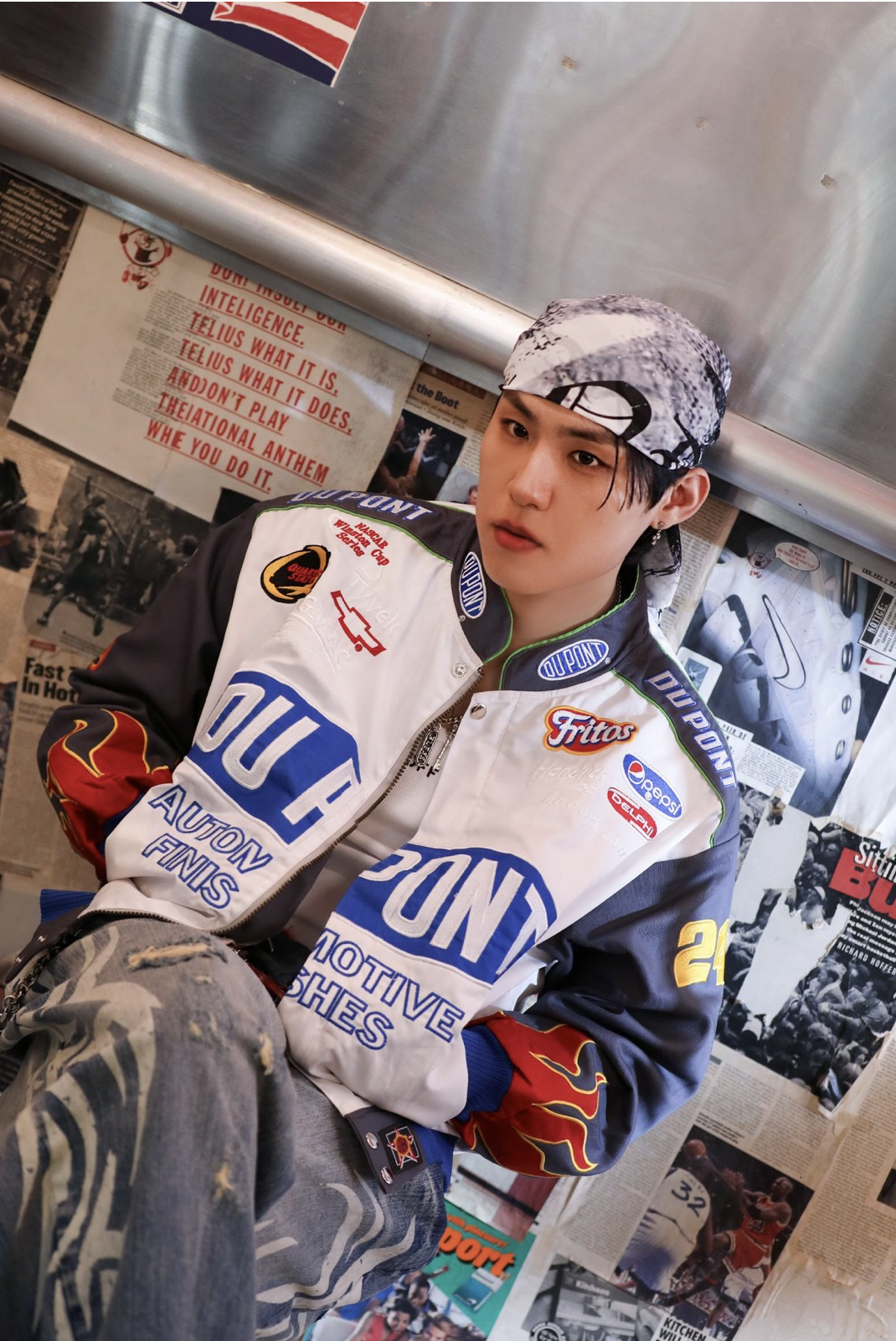 Foto aktivitas terbaru Park Woojin (AB6IX)