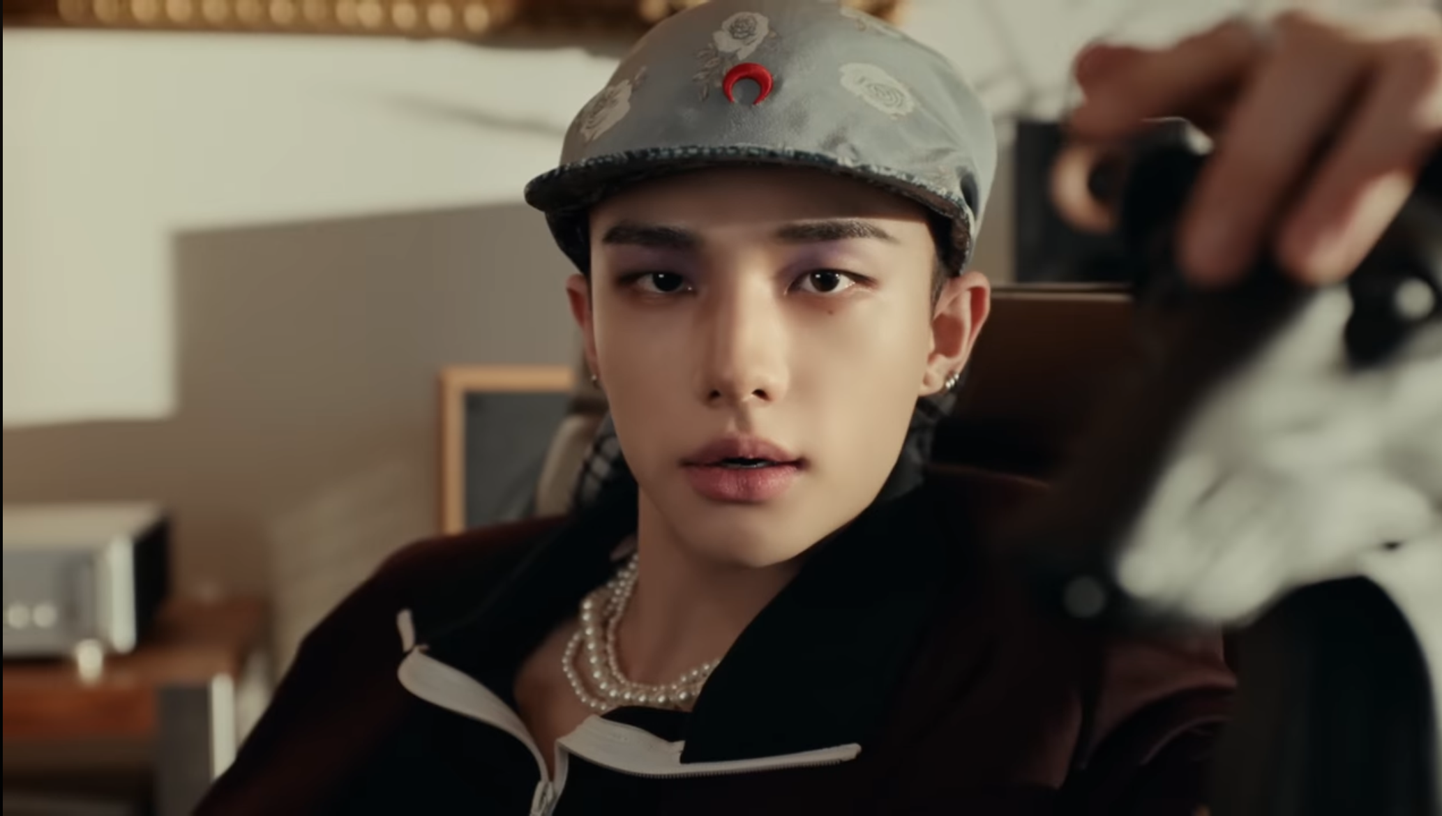 Behind-the-scenes cut of Hyunjin (Stray Kids)