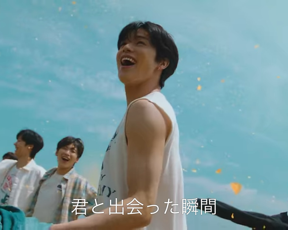 A moment captured by Yuma (&TEAM)'s fan