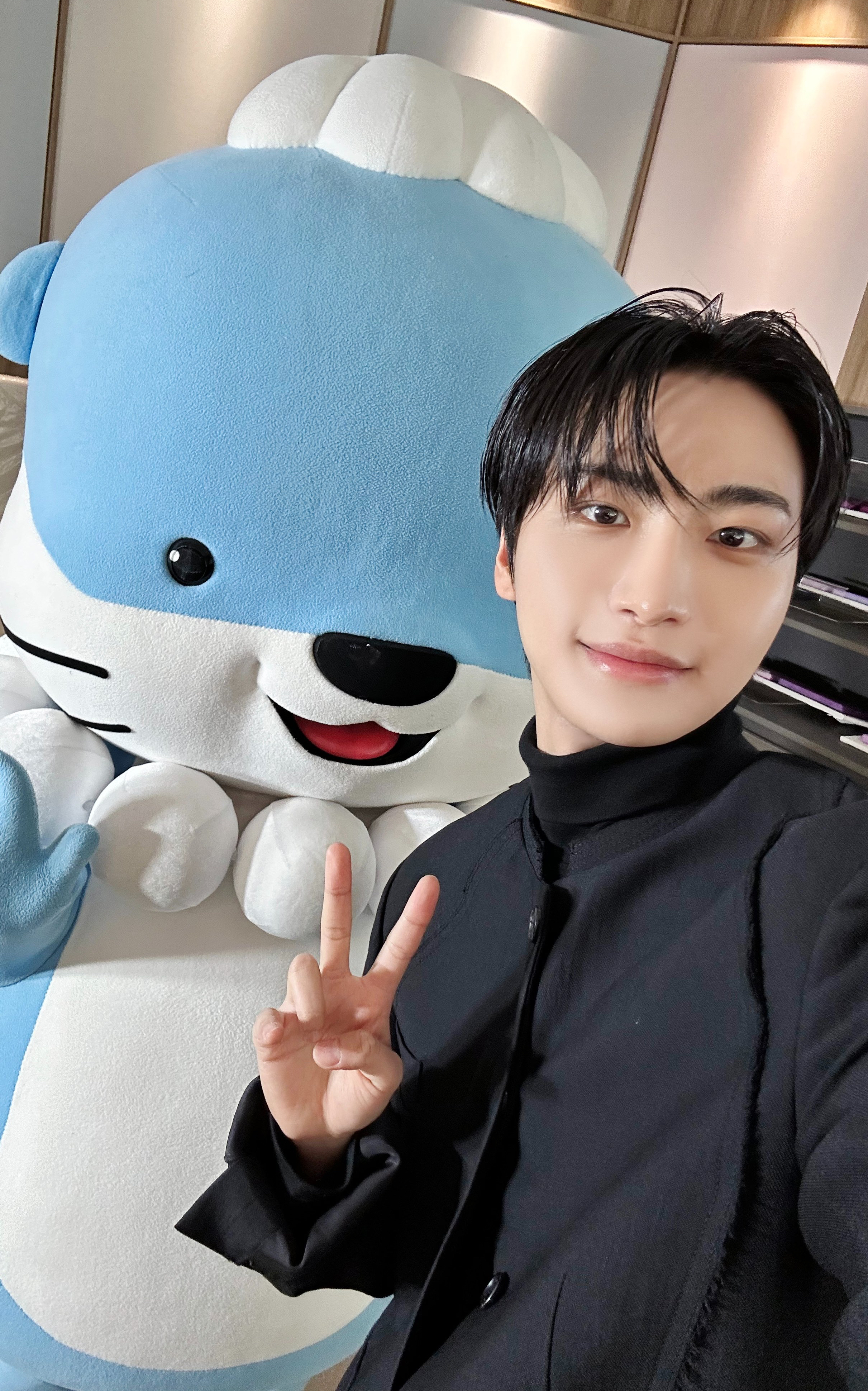 A moment captured by Seonghwa (ATEEZ)'s fan