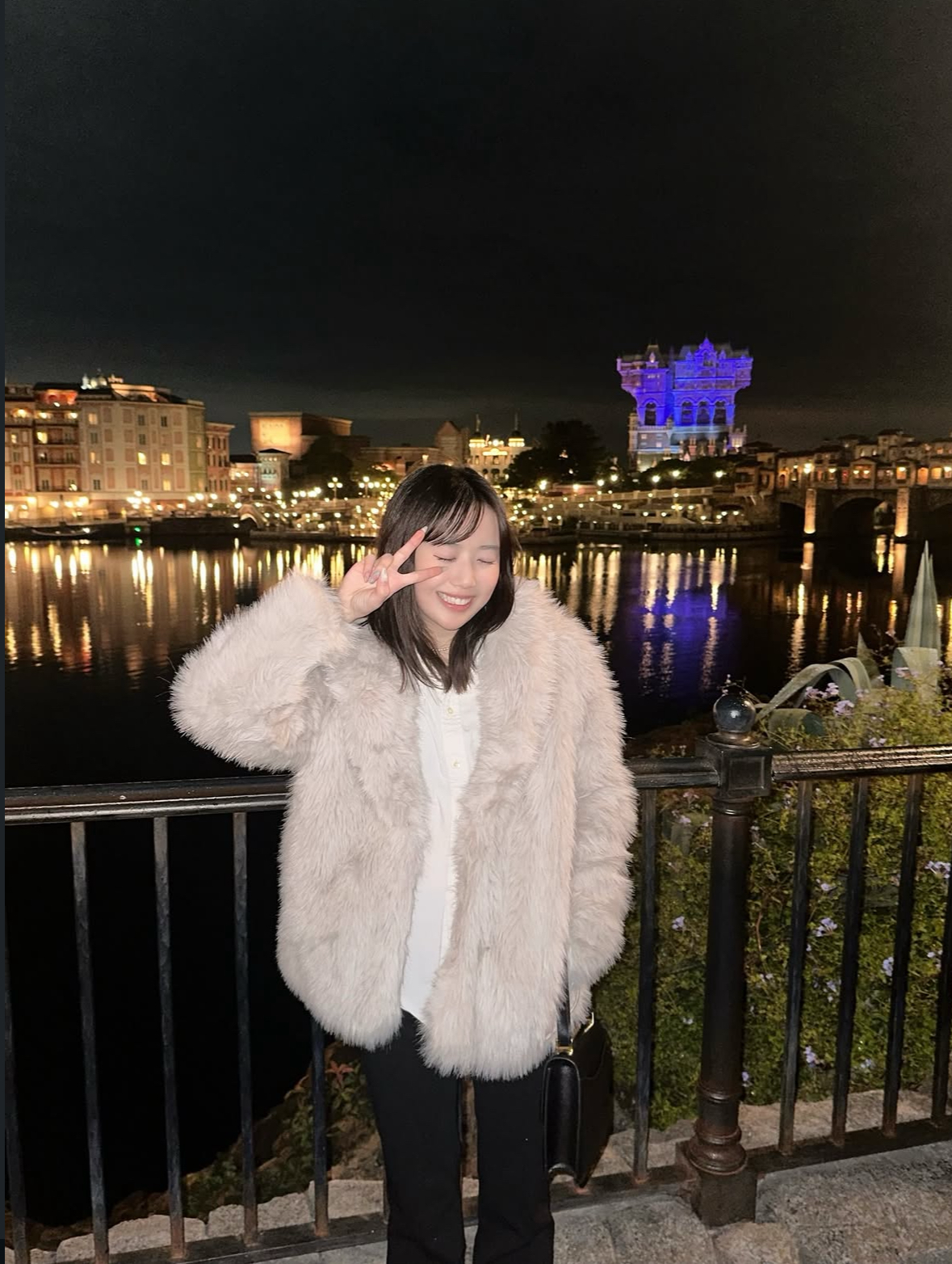 Recent activity shot of Shimizu Keiko (ME:I)