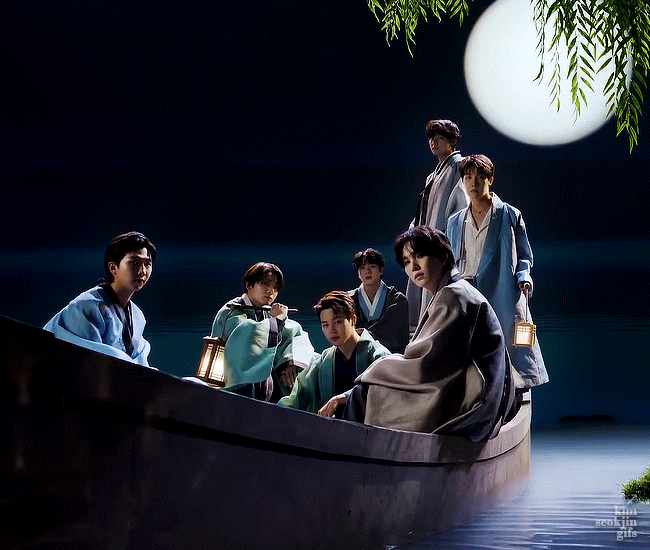 방탄소년단의 비하인드 컷