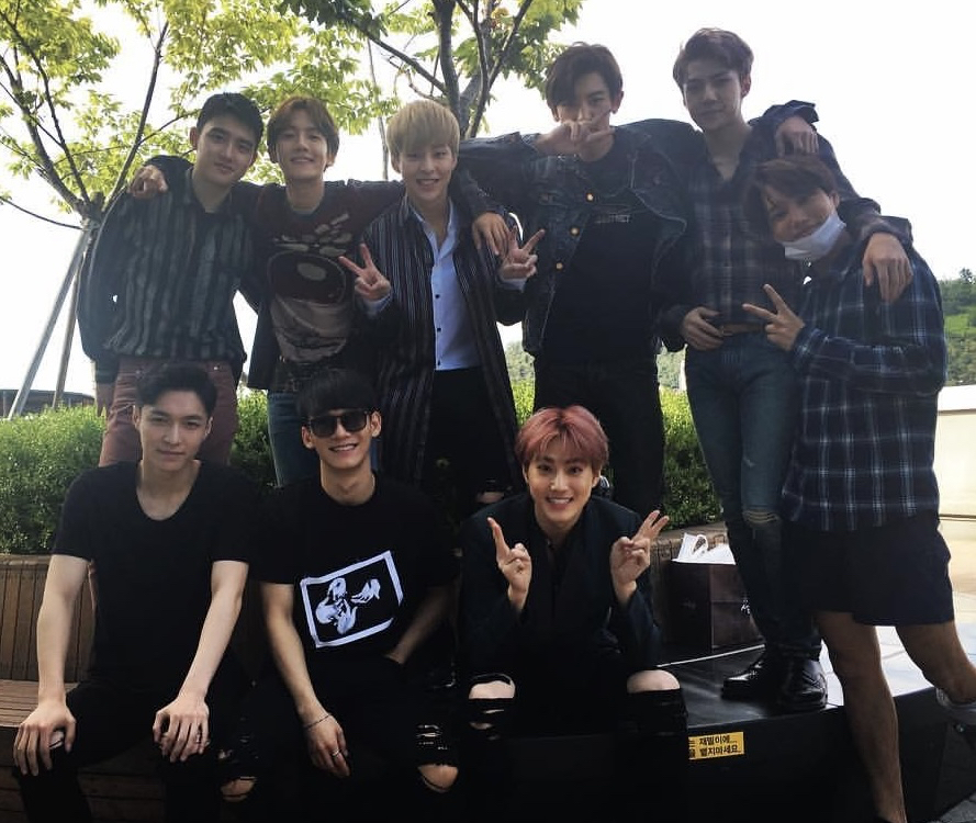 EXO 최근 활동샷