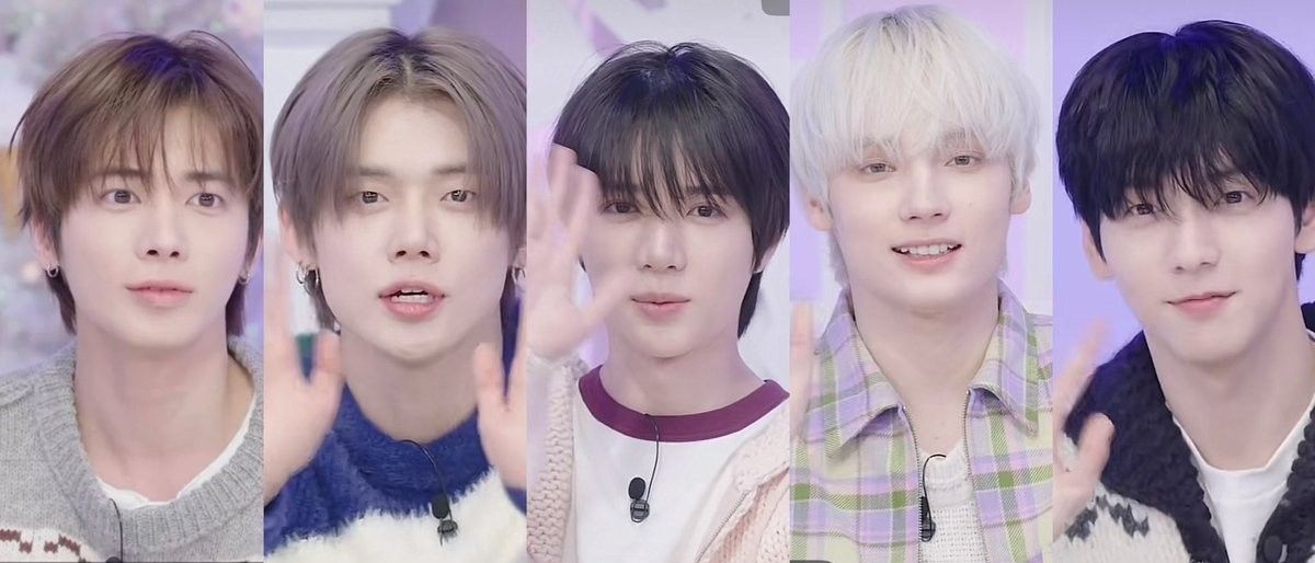 TOMORROW X TOGETHER粉絲拍下的瞬間