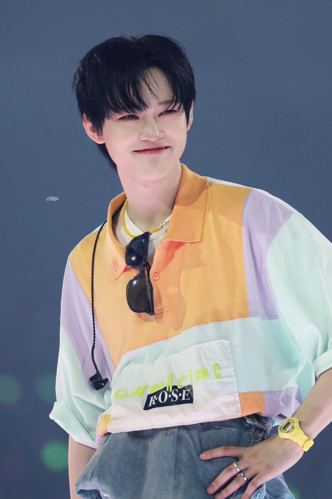 A moment captured by Chenle (NCT DREAM)'s fan