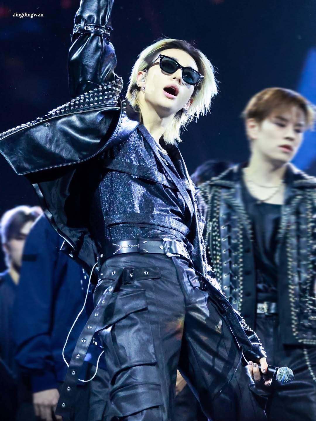 Recent activity shot of Hyunjin (Stray Kids)