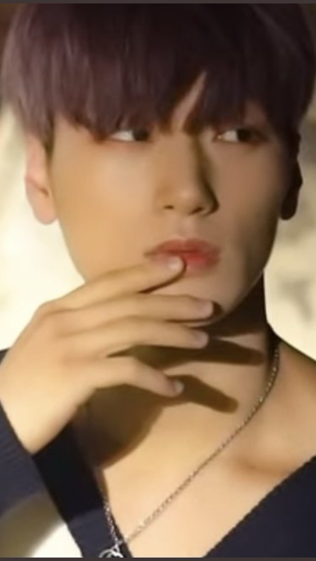A heartfelt wallpaper shared by San (ATEEZ)'s fans