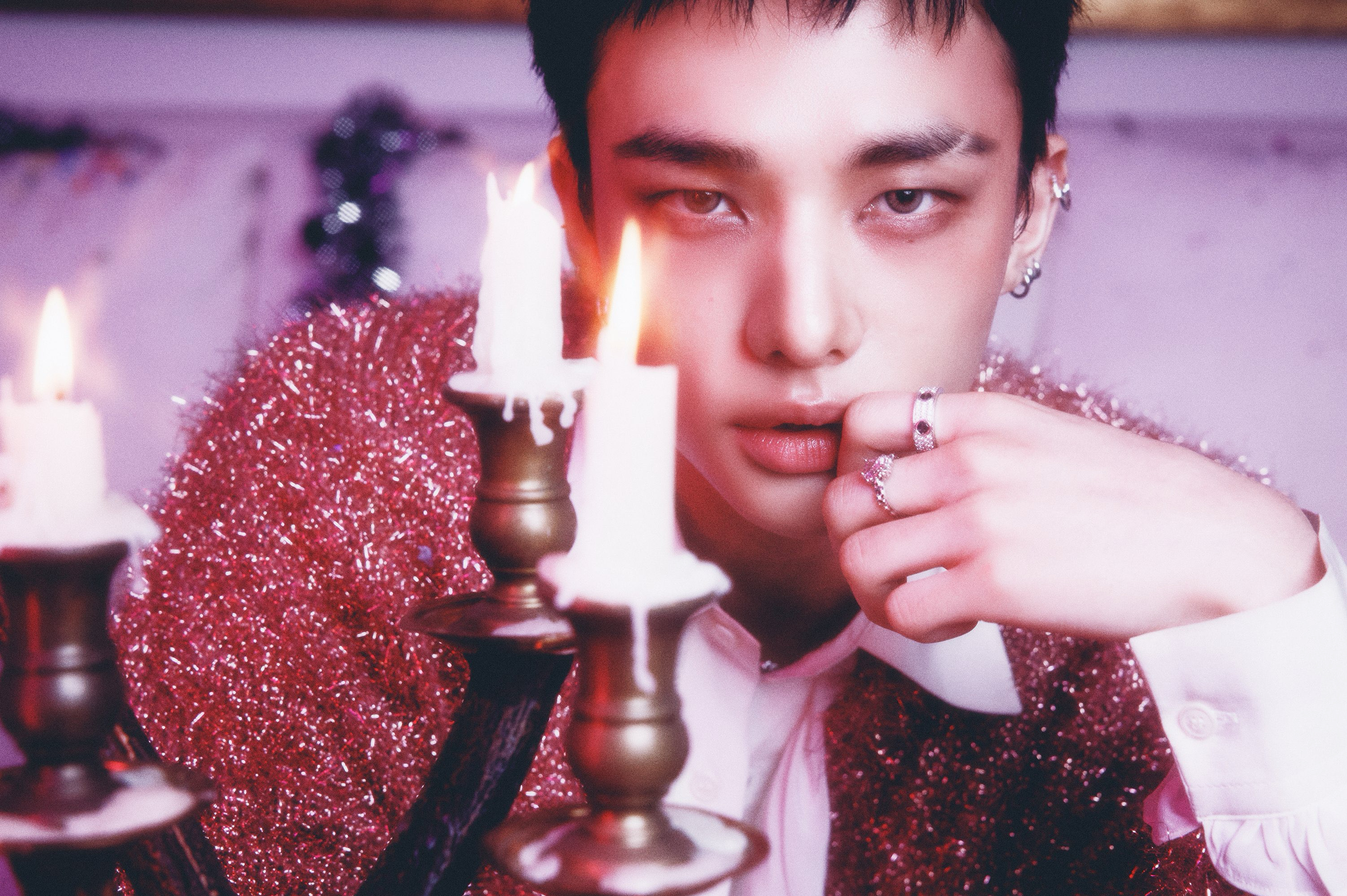 A moment captured by Hyunjin (Stray Kids)'s fan