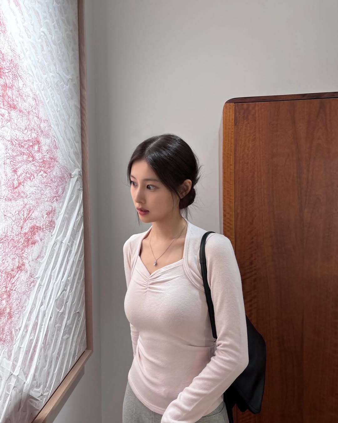 Recent activity shot of Kang Hyewon