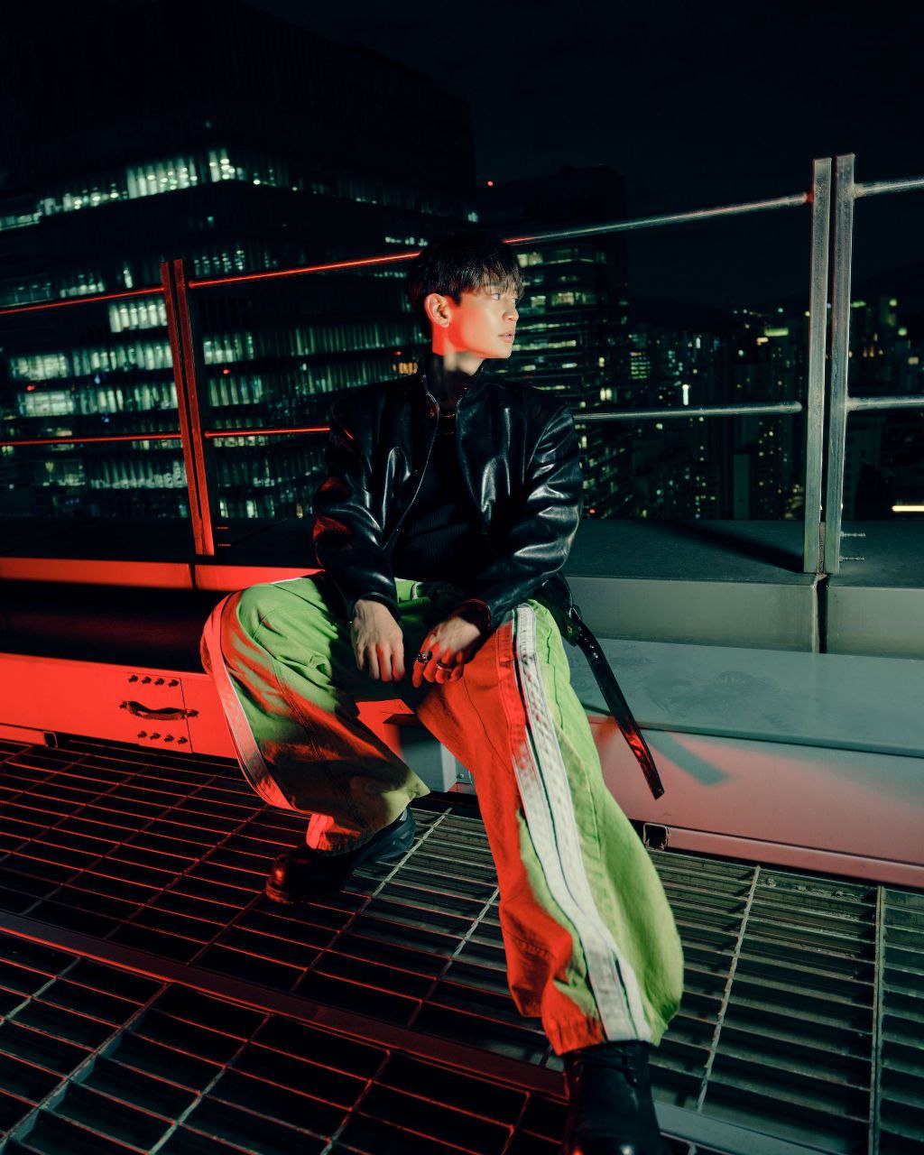 A moment captured by Minho (SHINee)'s fan