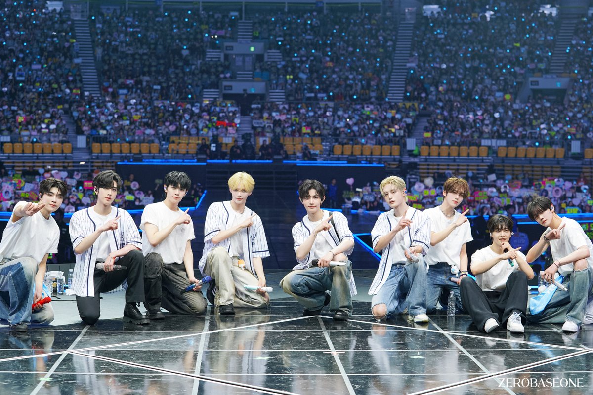 Recent activity shot of ZEROBASEONE